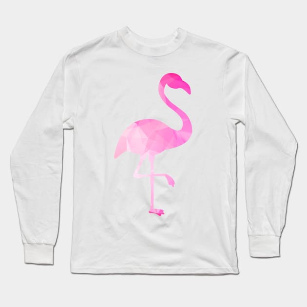 Flamingo Long Sleeve T-Shirt by Morishasha